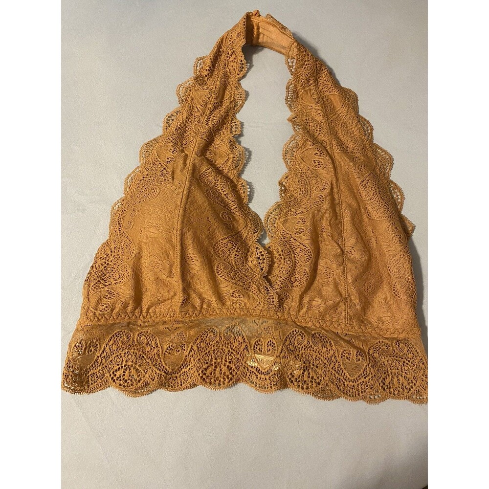 Zenana SCALLOPED LACE HALTER